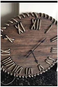 هنر طراحی ساعت چوبی