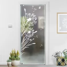 Pusteblume Glasdekor Glastür Aufkleber Glastattoo für Tür |  اتسی