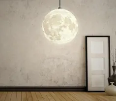 چراغ آویز سه بعدی Full Moon