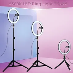 چراغ حلقه سلفی LED - اندازه 3 (چراغ حلقه ای با 43 پایه)