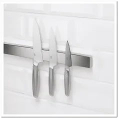 IKEA - KUNGSFORS فولاد ضد زنگ قفسه مغناطیسی چاقو