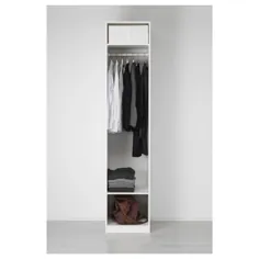 کمد لباس PAX - شیشه آینه ای سفید و ویکدال.  IKEA® کانادا - IKEA