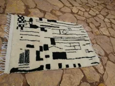 فرش 100٪ پشمی فرش بربر فرش مراکشی مراکشی |  اتسی