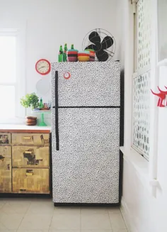 الهام از آشپزخانه: می توانید یخچال خود را کاملاً تصویر زمینه کنید!  |  ساخت: