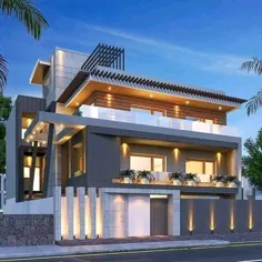 ایده های مدرن طراحی خانه بیرونی برای سال 2021