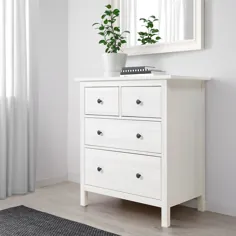رنگ سفید HEMNES ، چهار کشو از چهار کشو - IKEA