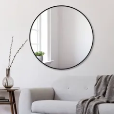 آینه دیواری فلزی گرد خانه های بهتر و باغها ، 28 اینچ - Walmart.com