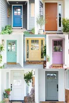 7 رنگ رنگ درب جلو مورد علاقه من |  وبلاگ توسط یاسمین راث
