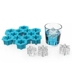 سینی و قالب یخ سیلیکونی برف ریزه - آب نبات ، صابون ، اسباب بازی ، DIY توسط TrueZoo