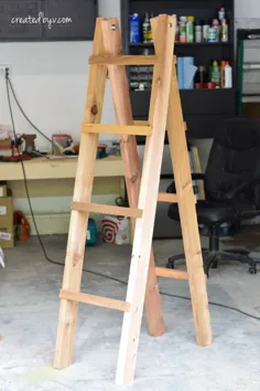 DIY: A-Frame Folding Plant Stand - ایجاد شده توسط v.