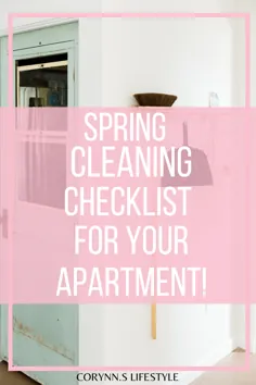 چک لیست تمیز کردن بهار برای آپارتمان شما