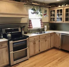 سوالات متداول در مورد کابینتهای آشپزخانه با رنگ گچ - استیسی لینگ