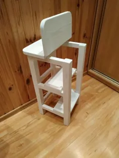 مبلمان دست ساز چهارپایه بار نردبان چوبی چهارپایه آشپزخانه |  اتسی