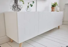 Ikea Sideboard selber machen: Wahnsinn was Sie aus Ihrem Ikea Besta Regal machen können - Innendesign، Möbel - ZENIDEEN
