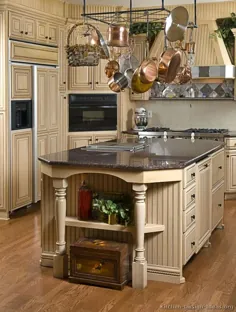 عکس آشپزخانه - سنتی - کابینت های آشپزخانه عتیقه سفید و سفید (صفحه 3)