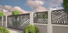 دروازه LC با طرح برگ نخل • خریدار ساختمانی