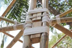 ساخت و سازهای سامونه  Дерево، композитные материалы، пластик، بامبوک، بومگا.