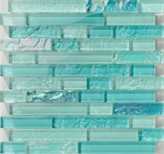 BuildDirect®: Tiles and Deco BAHAMA INAGUA LINEAR - کاشی استخر کاشی شیشه ای