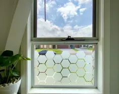 فیلم پنجره یخ زده لانه زنبوری