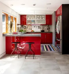 11 ایده کوچک رنگ آشپزخانه برای یک سبک بزرگ