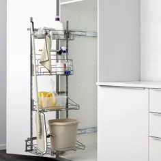 قفسه کشویی UTRUSTA برای تمیز کردن لوازم - IKEA