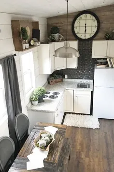 20+ ایده آشپزخانه کوچک - ایده هایی برای باز کردن اتاق جمع و جور شما 2019 - صفحه 23 از 26 - وبلاگ من