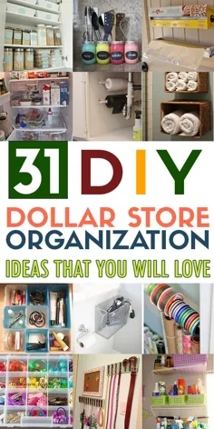 31 ایده سازمان فروشگاه دلار DIY که دوست خواهید داشت