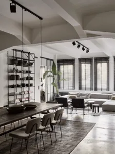 بدون آپارتمان معمولی در وین توسط Annabell Kutucu طراحی شده است - طراحی داخلی - طراحی.  / دیداری.