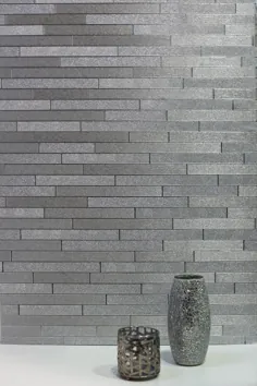 Foil Slate by Arthouse - نقره ای - تصویر زمینه: تصویر زمینه مستقیم
