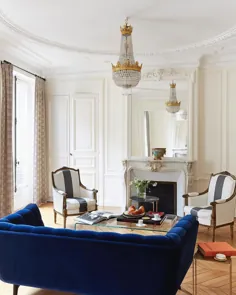 59 اتاق نشیمن پاریس برای شما را به لوس شدن تبدیل می کند