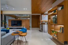داخلی آپارتمان با الهام از هنر دکو سنتی با عناصر مدرن |  همکاران مولف - دفتر خاطرات معماران