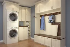 کابینت اتاق لباسشویی |  ایده های طراحی قبل |  کارخانه کمد