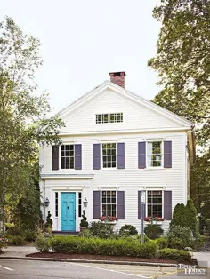 خانه خود را با این طرح های رنگی زیبا و بیرونی تجدید کنید