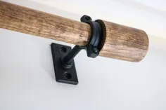 میله های پرده چوبی DIY (الهام گرفته از نارون)