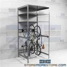 قفسه ذخیره سازی دوچرخه عمودی