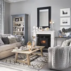 18 ایده اتاق نشیمن خاکستری برای فضاهای زیبا و زیبا