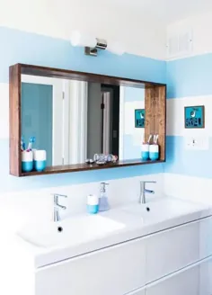 50 ایده برتر آینه حمام - طراحی داخلی بازتابنده