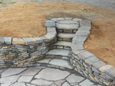 دیوار سنگ خشک ، پله ها و پاسیو I توسط Devine-Escapes در DeviantArt