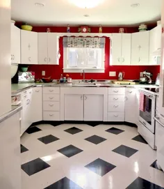 بازسازی آشپزخانه دهه 50 ما - بسته بندی نهایی - تصویرگری ناتالی کرتیس