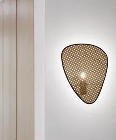 چراغ دیواری Rattan - چراغ Rattan Single Pebble - چراغ اتاق نشیمن مدرن