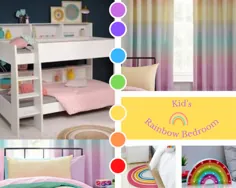 صفحه اصلی: اتاق خواب یک کودک رنگین کمان - دفتر خاطرات ایوانز