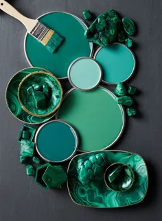 طراحان برتر رنگهای سبز سوگند یاد می کنند