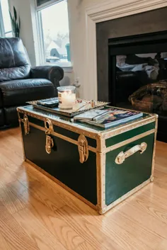 صندلی میز قهوه: DIY Thrift Flip «اوت آبی