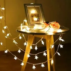 چراغ های LED ستاره چراغ رشته ای پری چراغ عروسی پارتی عروسی Xmas Decor UK |  eBay