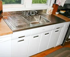 8 سینک ظرفشویی الکای به سبک پرنعمت برای بازسازی آشپزخانه در اواسط قرن -