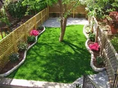 فرش مصنوعی Stayton ، چمن و باغ اورگان ، حیاط های زیبا