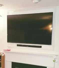 نصب تلویزیون صفحه تخت با پوشش طاقچه شومینه قدیمی |  شارلوت ، NC