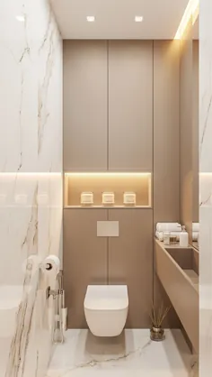 30 ایده خیره کننده و روشن حمام طراحی