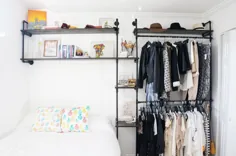 نحوه ساخت قفسه های لوله DIY برای خانه خود از خراش