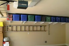 ذخیره سازی سقف گاراژ DIY |  شبکه مالک ساز